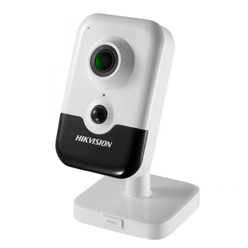 [HK-DS-2CD2421G0-IW] CAMARA CUBO IP 2MP | LENTE 2.8mm 10m IR DWDR | AUDIO DE 2 VIAS | WIFI | *No incluye MICRO SD