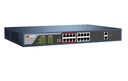 SWITCH POE 24 PUERTOS GIGABIT | 12 PUERTOS SFP