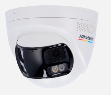 [HK-DS-2CD1367G2HP-LIUF/SR] CAMARA TURRET 6 MP | LENTE DUAL 2.8MM | PANORAMICA 180° | COLORVU | POE | IP67